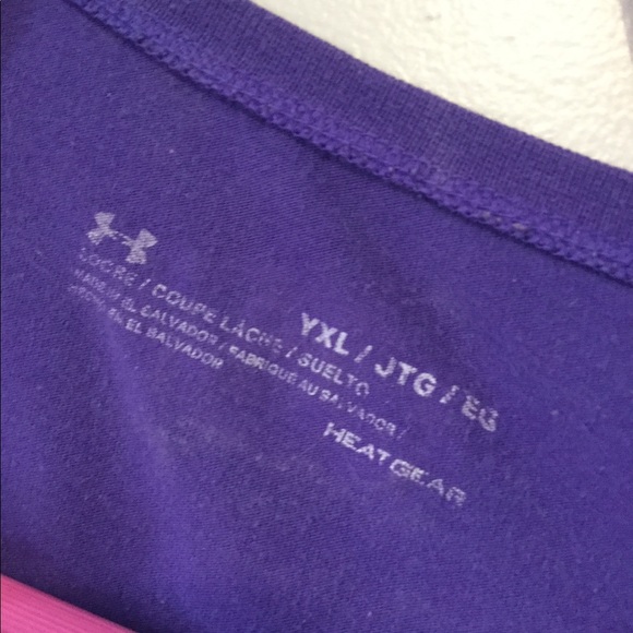 under armour t-shirt girls xl - Picture 3 of 3